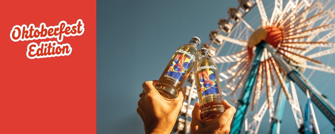  Limitierte Oktoberfest Edition Echtes Wiesn-Gefühl trifft unverwechselbare Alpenfrische in der 2026er Sammlerflasche.