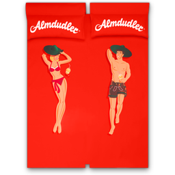 Almdudler Pärchenliegen – Ersatzstoff