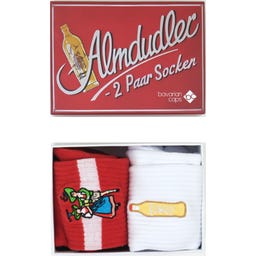 Almdudler x Bavarian Caps Socken Geschenkbox