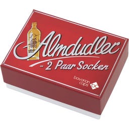 Almdudler x Bavarian Caps Socken Geschenkbox