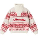Almdudler x Strawanza Strickpullover