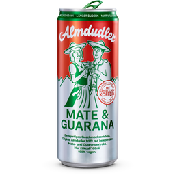 Almdudler Mate & Guarana, 0.33L Can