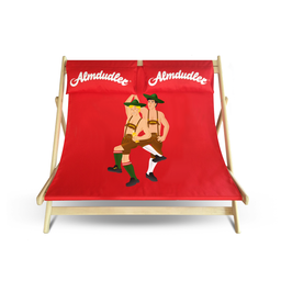 Almdudler Pride Deck Chair for Two - 1 Pc